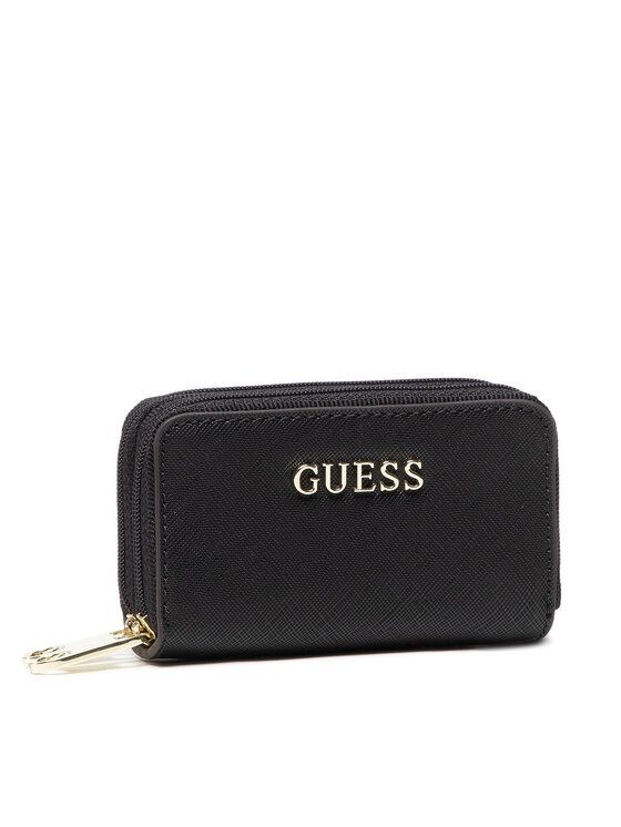 Guess Peněženka Guess Vanille Double Zip Mini Wallet PWVANI P2111 Černá
