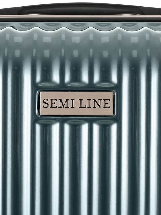 Semi Line Střední kufr Semi Line T5955-2 Tmavomodrá