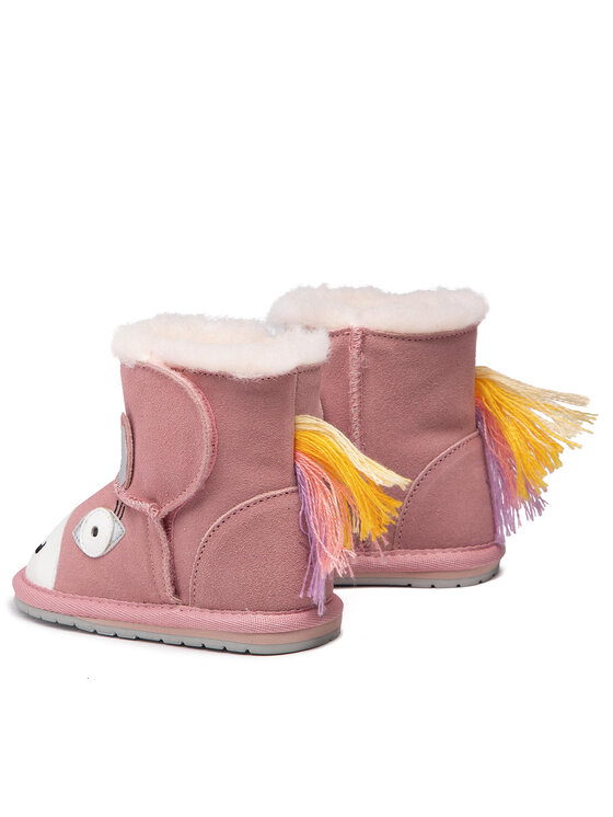 EMU Australia Śniegowce EMU Australia Magical Unicorn Walker B12409 Różowy