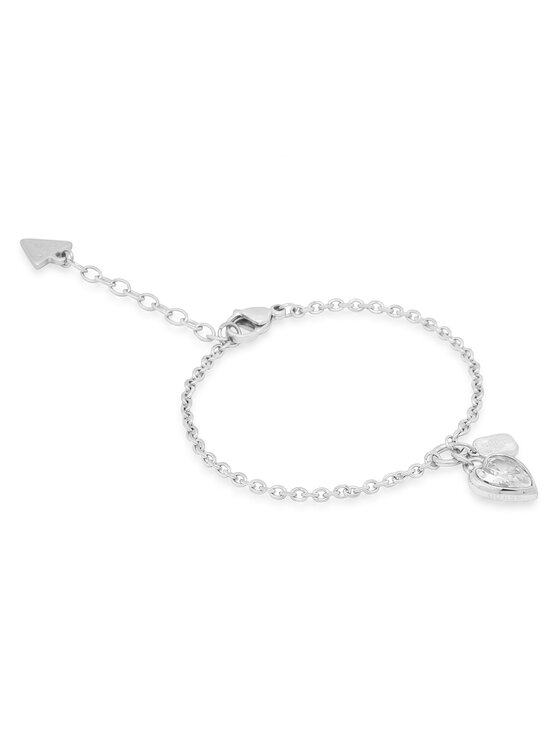 Guess Βραχιόλι Guess JUBB06 360JW Ασημί