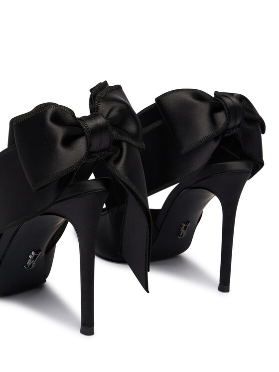 Steve Madden Pantofi cu toc subțire Steve Madden Teacup 11004931 Negru