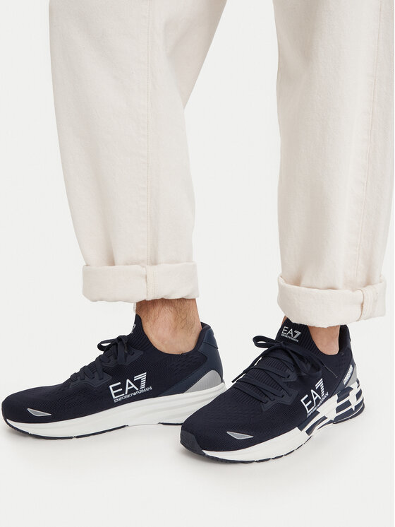 EA7 Emporio Armani Sneakersy EA7 Emporio Armani 7X000652 AF18639 MZ069 Granatowy