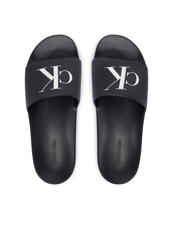 Calvin Klein Şlapi Calvin Klein 3 Slide Molded Eva HM0HM02335 Negru