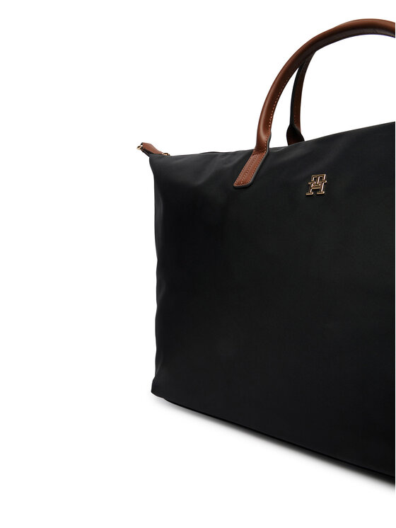 Tommy Hilfiger Táska Tommy Hilfiger Pepette Weekender AW0AW18425 Fekete