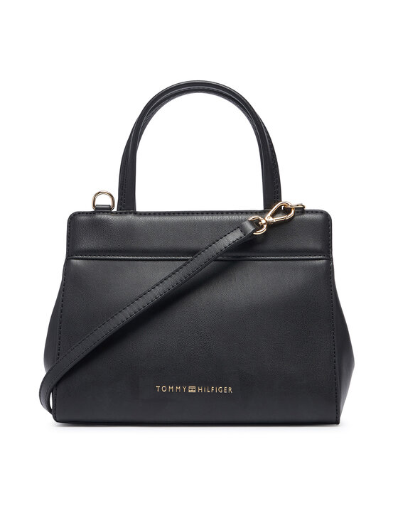 Tommy Hilfiger Rankinė Tommy Hilfiger Th Modern Mini Satchel AW0AW18726 Juoda