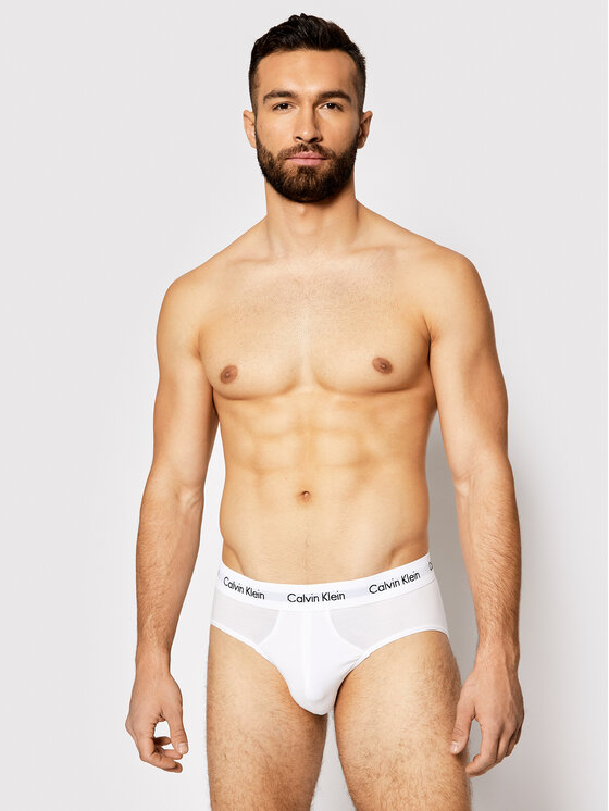 Calvin Klein Underwear Calvin Klein Underwear Komplet spodnjih hlač slip﻿ 0000U2661G Bela