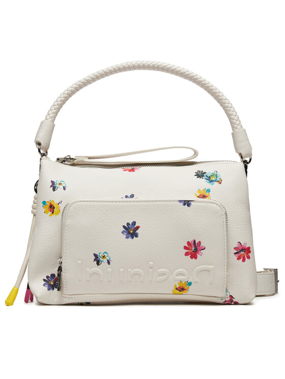 Desigual Ročna torba Desigual 23SAXPA6 Bela