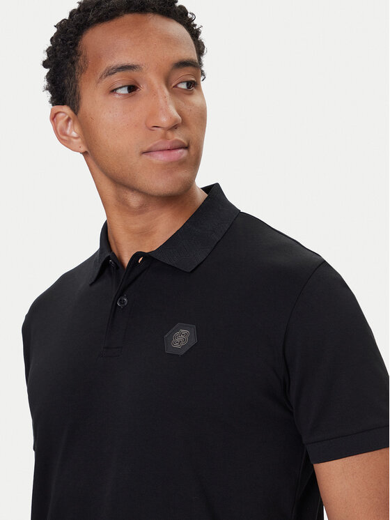 BOSS BOSS Polo Future 50543891 Negro Regular Fit
