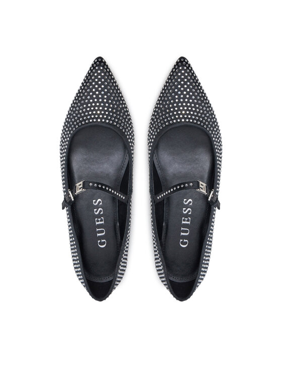 Guess Балетки Guess Dannely FLFDNN SAT08 Чорний