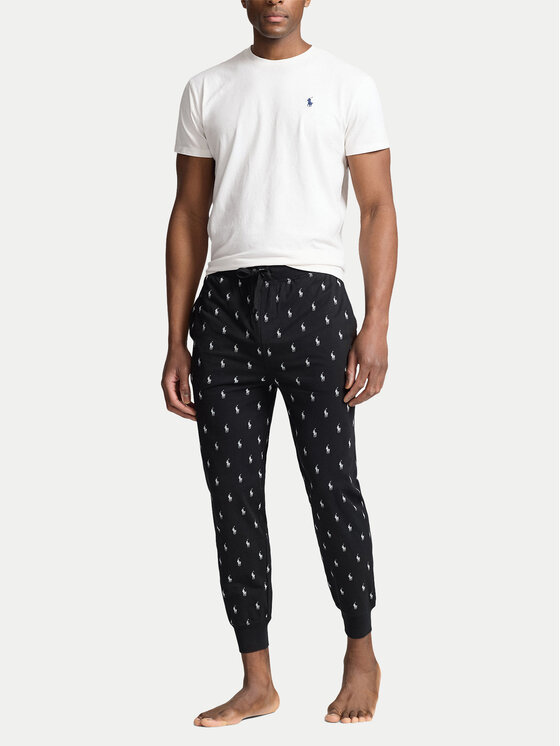 Polo Ralph Lauren Polo Ralph Lauren Піжамні штани 714899500001 Чорний Regular Fit