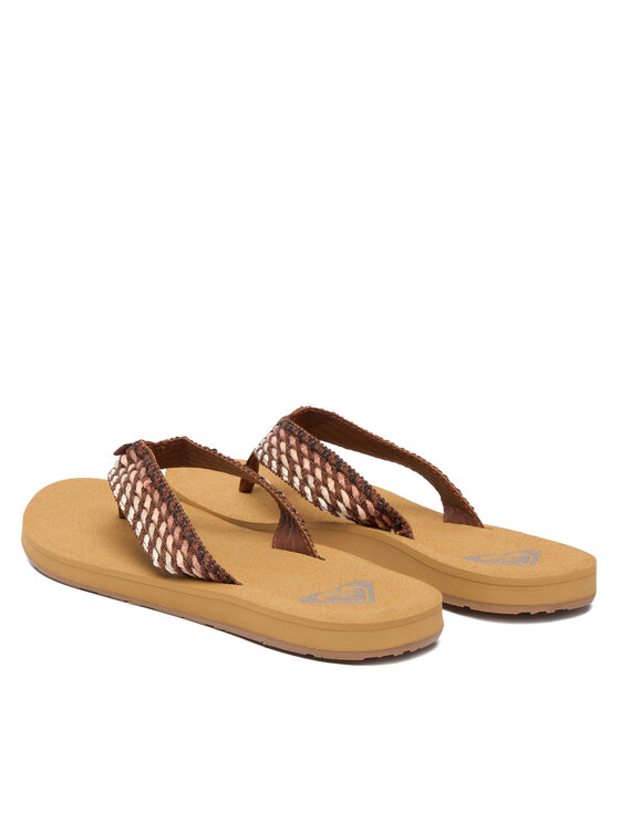 Roxy В'єтнамки Roxy ARJL101113 Коричневий