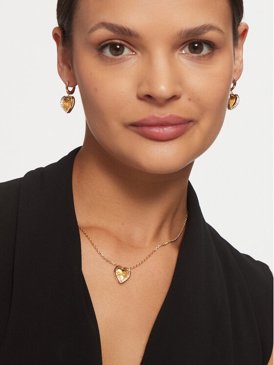 Guess Náušnice Guess JUBE0460 8JW Zlatá