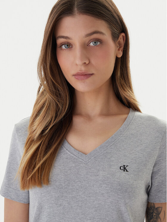 Calvin Klein Jeans Calvin Klein Jeans Camiseta Archive LV047B205G Gris Regular Fit