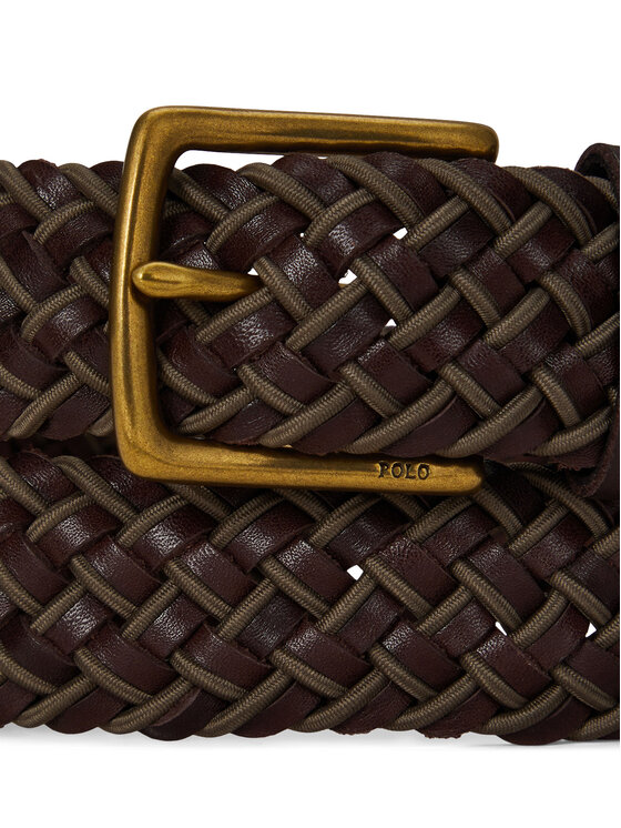 Polo Ralph Lauren Pasek Polo Ralph Lauren 405974642005 Brązowy ciemny