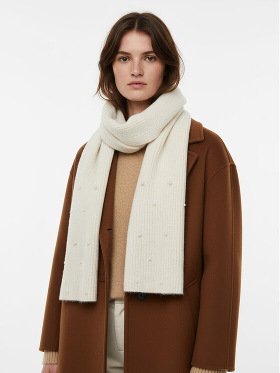 Nine West Шарф Nine West CEO-NW-W4-001-AW25 Білий