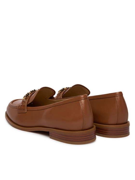 MICHAEL Michael Kors Лофери MICHAEL Michael Kors Dina 40R6DIFP1L Коричневий