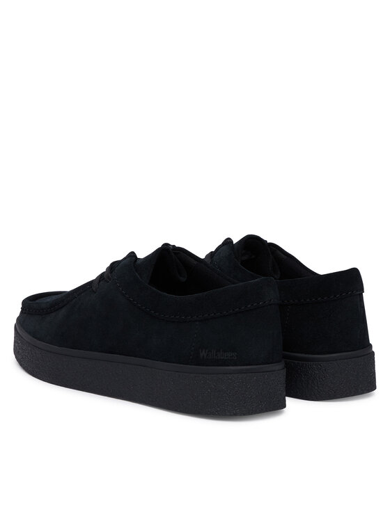 Clarks Туфлі Clarks Boxbee Walla 26328022 Чорний