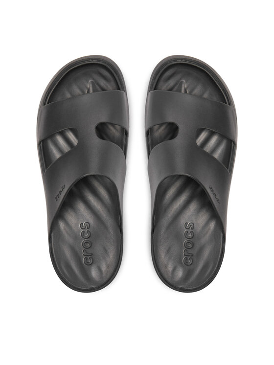 Crocs Шльопанці Crocs Getaway Platform H-Strap 209409 Чорний