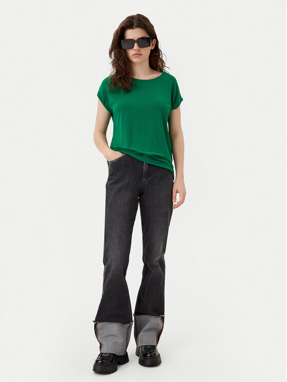 Vero Moda Vero Moda Футболка Ava 10284468 Зелений Regular Fit