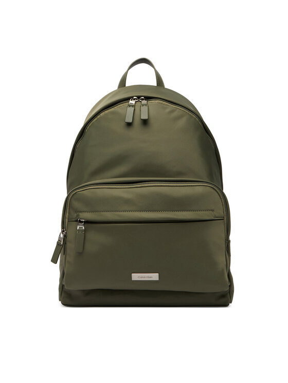 Calvin Klein Taška cez rameno Calvin Klein Sleek Round Backpack LV04D3143G Zelená