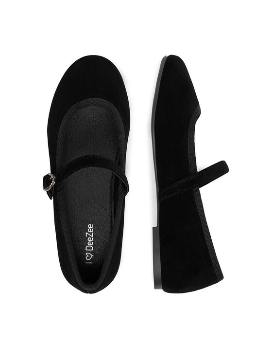 DeeZee Μπαλαρίνες DeeZee CEO-CM251226-12 Μαύρο