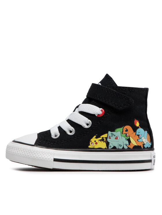 Converse Кеди Converse POKEMON Chuck Taylor All Star Hi A01229C Чорний