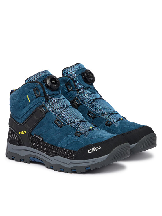 CMP Trekkingi CMP Kids Kiruna Mid Fitgo Fleece Wp 3Q57894J Niebieski
