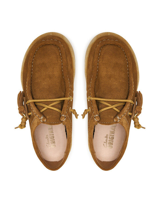 Clarks Śniegowce Clarks Meare Walla Mid 26328096 Brązowy