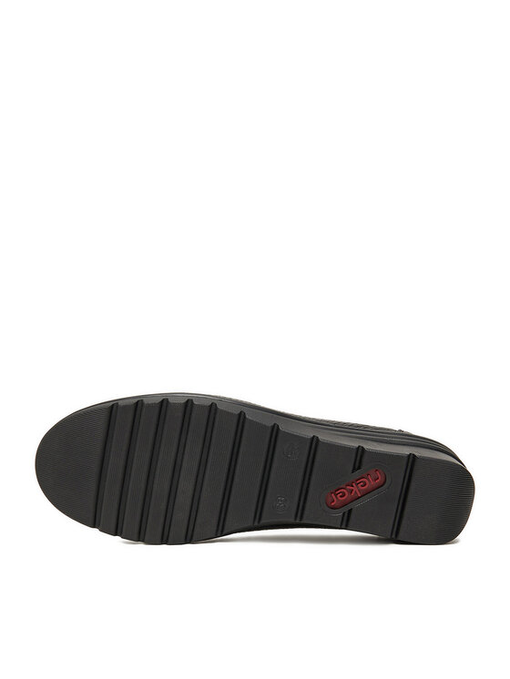 Rieker Īsi apavi Rieker L5360-00 Melns