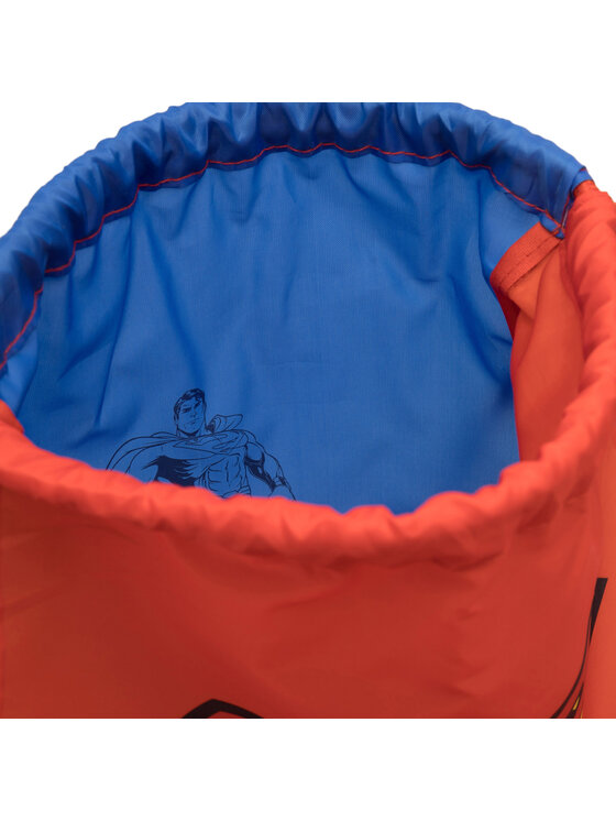 Superman Saco de gimnasia Superman ACCCS_AW23-65WBSUM Rojo