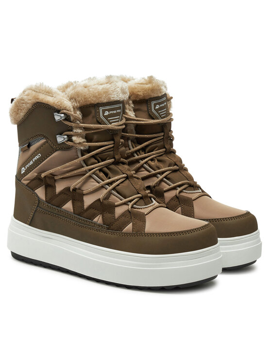 Alpine Pro Sniega zābaki Alpine Pro Ikeda brLBTD537910 Brūns