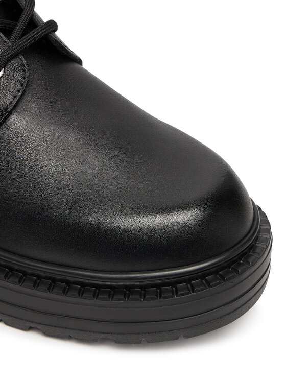 KARL LAGERFELD Trapper stila apavi KARL LAGERFELD Miles KL10255 Melns