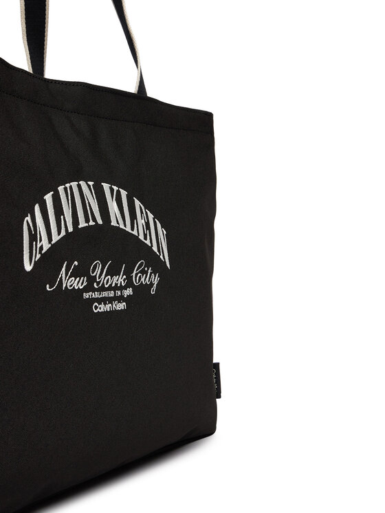Calvin Klein Borsa Calvin Klein Graphic Capsule Tote LV04D3348G Nero