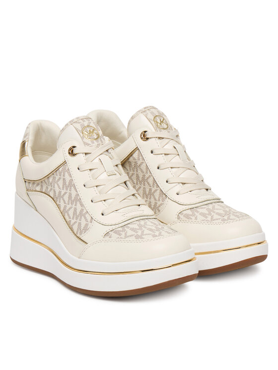MICHAEL Michael Kors Снікерcи MICHAEL Michael Kors Emmy 43F5EMFS2L Бежевий