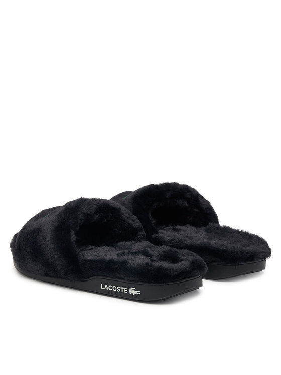 Lacoste Papuci de casă Lacoste 52CFA0003 Negru