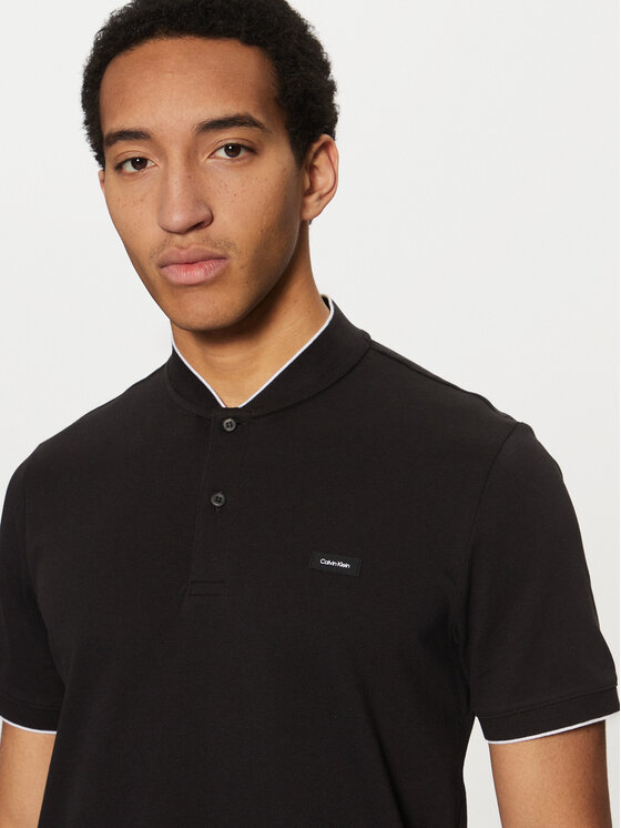 Calvin Klein Calvin Klein Polo majica K10K114139 Črna Regular Fit