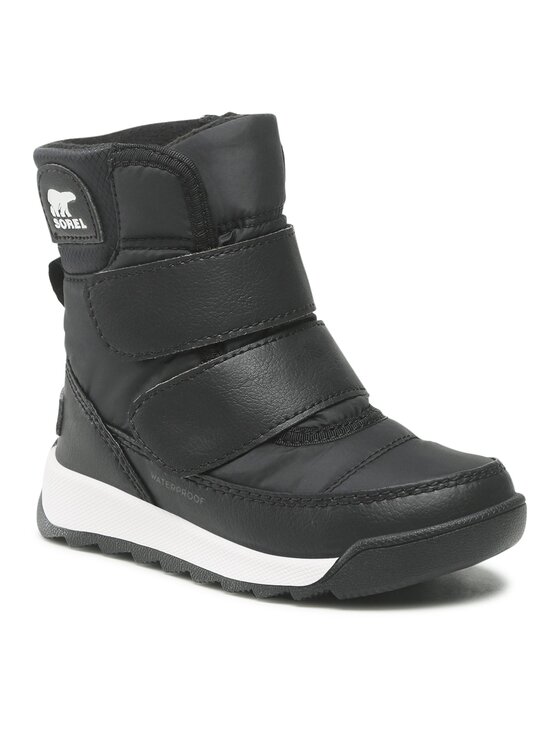 Sorel Sněhule Sorel Childrens Whitney II Strap Wp NC3919-010 Černá
