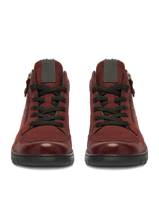 Go Soft Šnurovacia obuv Go Soft CEO-WI23-GHANA-07 Bordová