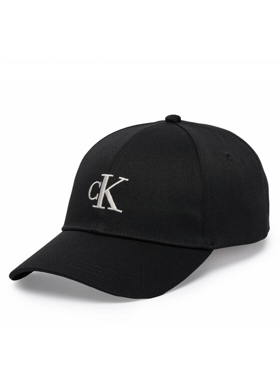 Calvin Klein Czapka z daszkiem Calvin Klein Monogram Embro K50K512147 Szary