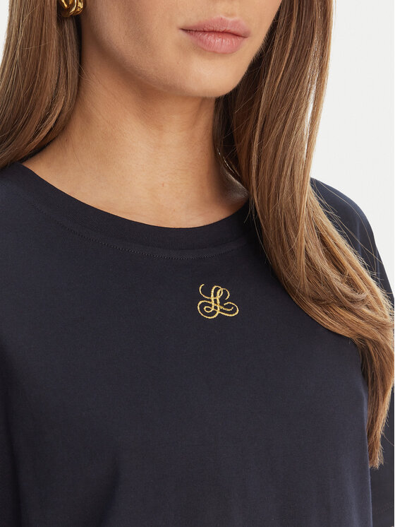 Luisa Spagnoli Luisa Spagnoli Camiseta Baiadera 543155 Azul marino Regular Fit