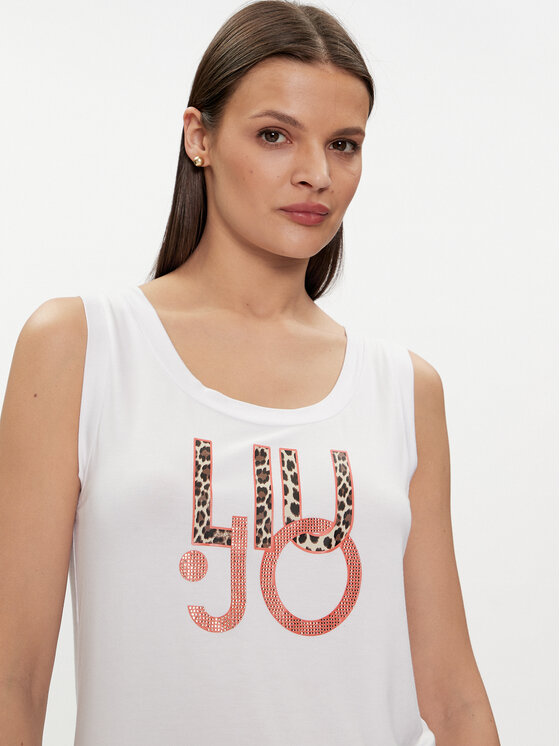 Liu Jo Liu Jo Top VA4117 JS360 Bianco Regular Fit