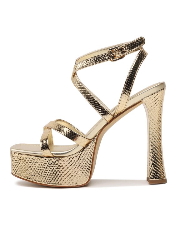 MICHAEL Michael Kors Szandál MICHAEL Michael Kors Paola Platform Sandal 40S3PLHS1M Arany