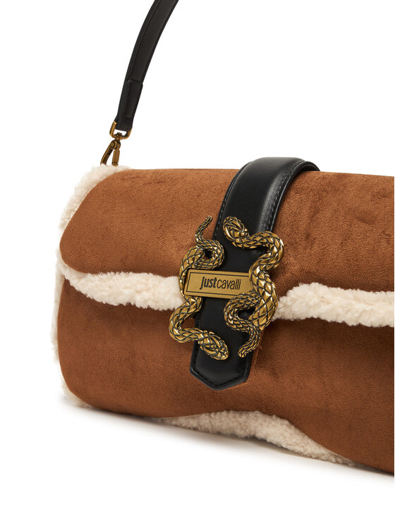 Just Cavalli Сумка Just Cavalli Iconic Snakes 81RA4BA1 ZSE75 Коричневий