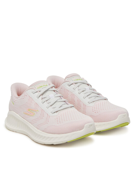 Skechers Sneakersy Skechers Go Walk Now-Khloe 125643/WPK Biela
