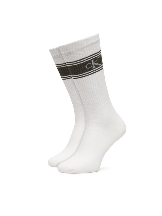 Calvin Klein Garās zeķes Calvin Klein 701241210 Melns