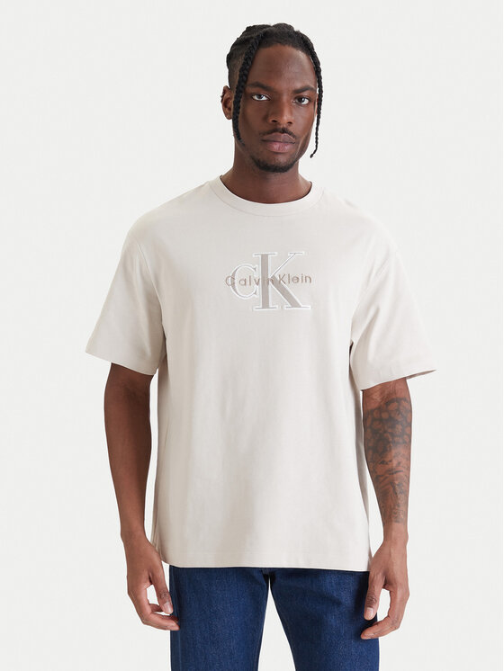 Calvin Klein Jeans Calvin Klein Jeans Camiseta LV04RF819G Beis Regular Fit