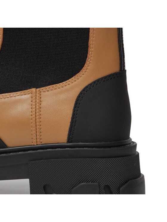 DKNY Členková obuv DKNY Jonie K3366233 Hnedá