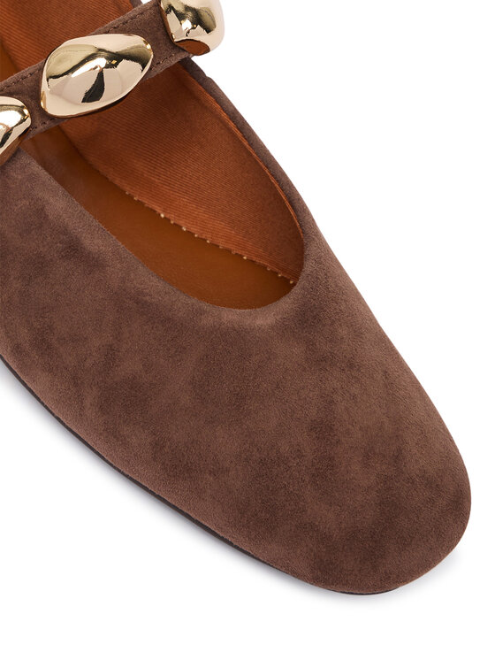 Steve Madden Балетки Steve Madden Poppin 11005437 Коричневий