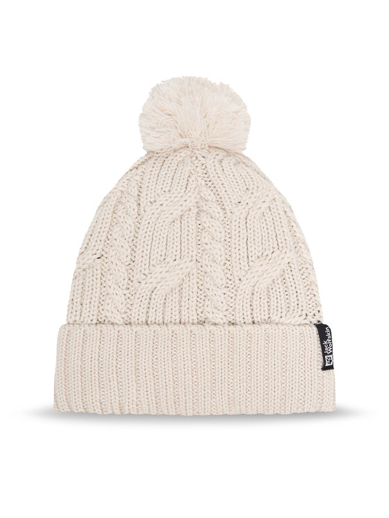 Jack Wolfskin Čepice Jack Wolfskin Pompom 1905092 Béžová