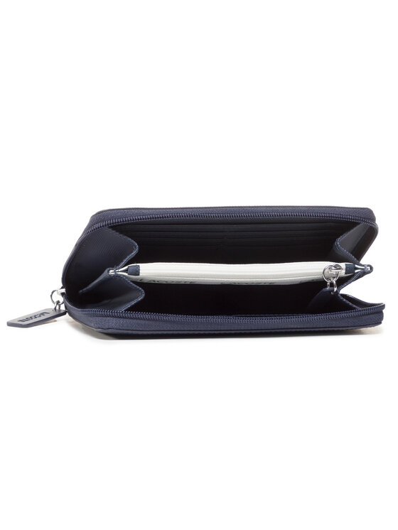 Lacoste Гаманець Lacoste L Zip Wallet NF2900PO Cиній